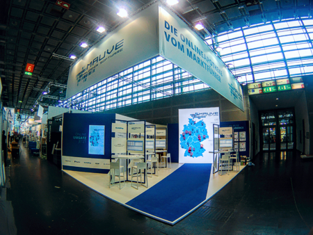 Der neue Mauve Messestand